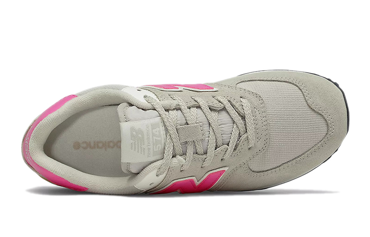 Lookbook (PS) ニューバランス 574 v2 キッズ グレー/ピンク GC574ME2