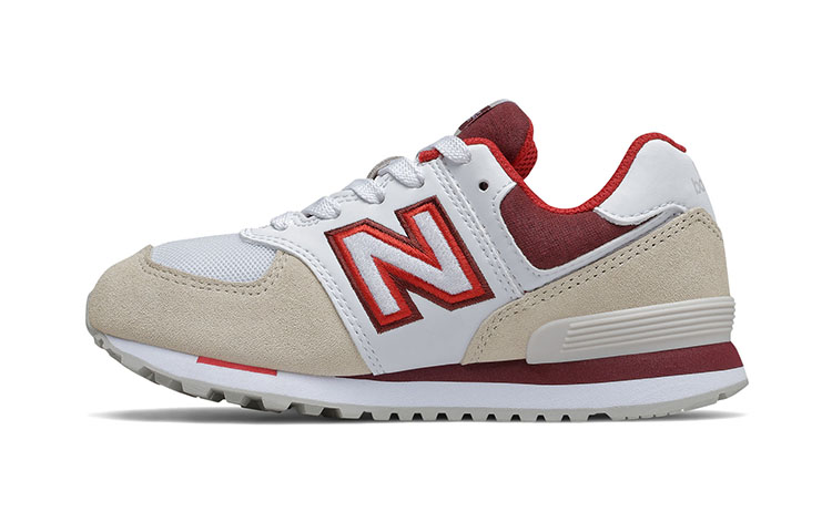 (PS) NB 574 Varsity Sport 'Gray Red'