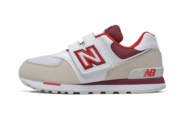 (PS) NB 574 Varsity Sport 'Gray Red'