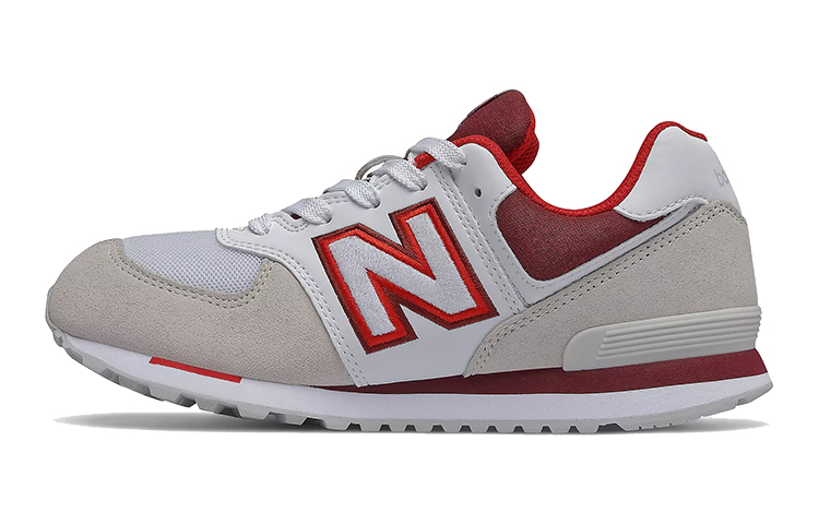 (PS) NB 574 Varsity Sport 'White Red Cream'