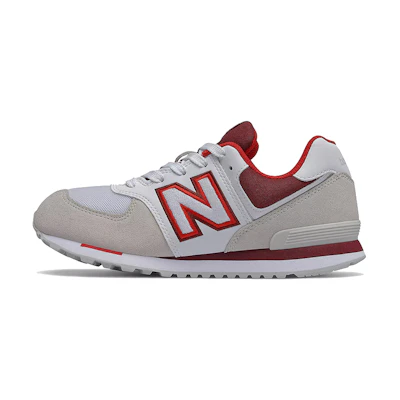 (PS) NB 574 Varsity Sport 'White Red Cream'