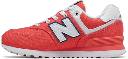 (PS) ニューバランス 574 キッズ ホワイト/オレンジ PC574SOL Buy (PS) ニューバランス 574 キッズ ホワイト/オレンジ PC574SOL