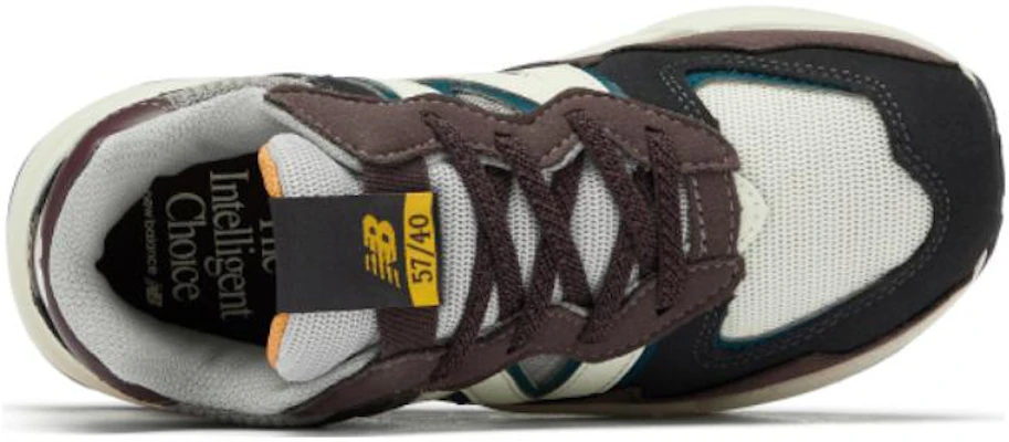 (PS) New Balance 57/40 Kasut Lari 'Coklat Putih Hitam' PV5740MA Lookbook (PS) New Balance 57/40 Kasut Lari 'Coklat Putih Hitam' PV5740MA