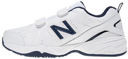 (Preschool) New Balance 624 v2 'White Blue Hook and Loop' KV624NWY (Preschool) New Balance 624 v2 'White Blue Hook and Loop' KV624NWY