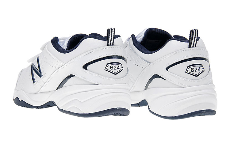 Shop (PS) ニューバランス 624 v2 白/青ベルクロ KV624NWY