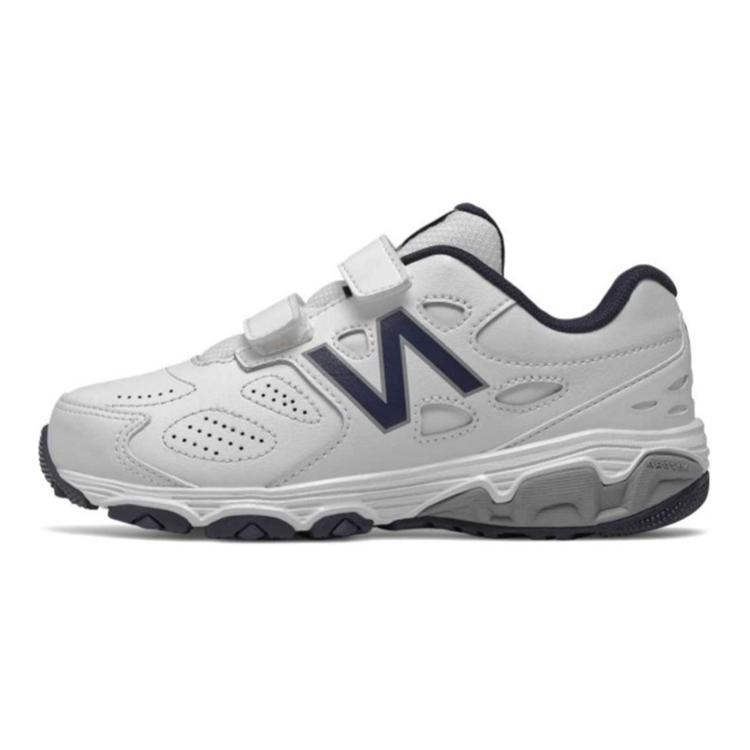 (Preschool) New Balance 680 'White Grey Blue' YU680WN