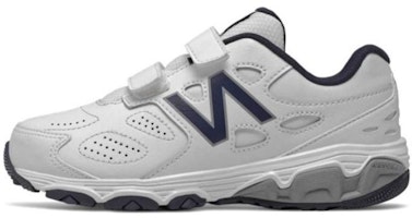 (Preschool) New Balance 680 'White Grey Blue' YU680WN (Preschool) New Balance 680 'White Grey Blue' YU680WN