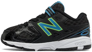 (Preschool) New Balance 680 V3 'Black Hook and Loop' KA680BXY (Preschool) New Balance 680 V3 'Black Hook and Loop' KA680BXY