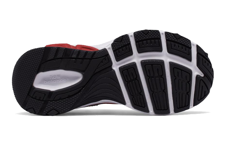 Shop 兒童 New Balance 680系列 v3 時尚百搭運動跑步鞋 紅黑色