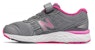 (PS) New Balance 680 V5 'Kelabu Merah Jambu Hook and Loop' KA680SSY