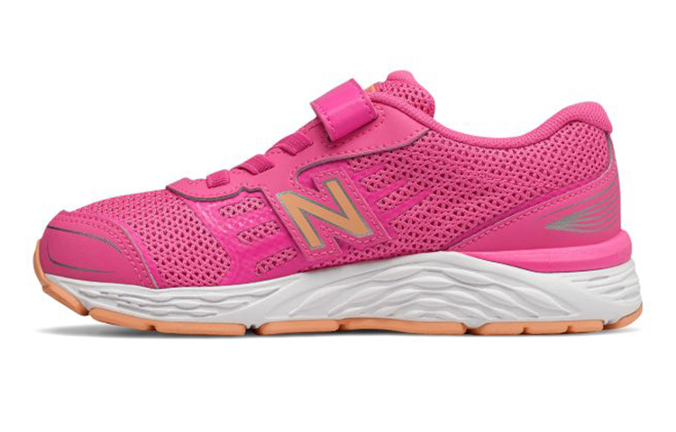 (Preschool) New Balance 680 v5 'Pink Purple Velcro' YA680MP