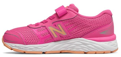 (Preschool) New Balance 680 v5 'Pink Purple Velcro' YA680MP (Preschool) New Balance 680 v5 'Pink Purple Velcro' YA680MP