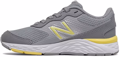 (Preschool) New Balance 680 v6 K Shoes Grey 'Gray Light Yellow' YP680GB6 (Preschool) New Balance 680 v6 K Shoes Grey 'Gray Light Yellow' YP680GB6