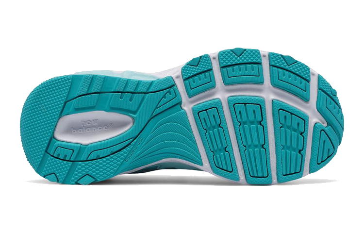 Shop 兒童 New Balance 680系列 v3 防滑耐磨運動跑步鞋 湖藍色