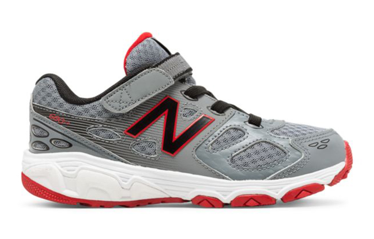 Order 兒童 New Balance 680系列 v3 舒適通風 復古休閒運動鞋 灰紅