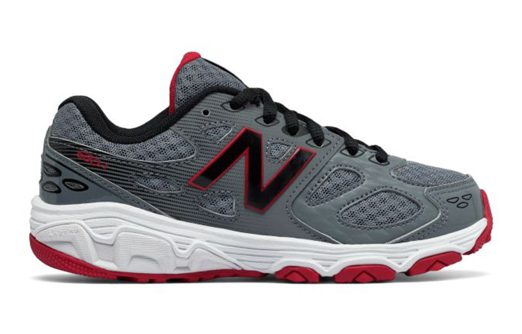 Order 兒童 New Balance 680系列 v3 耐磨防滑 復古休閒跑步鞋 灰紅色