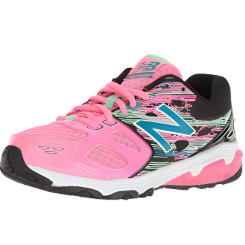Shop 兒童 New Balance 魔鬼氈 680系列 v3 透氣耐磨防滑 低筒跑步鞋 粉色