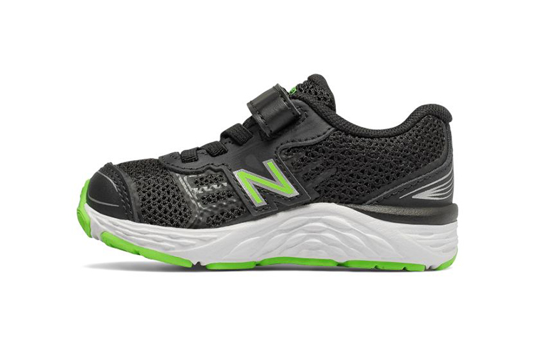 (Preschool) New Balance 680v5 Hook and Loop 'Black Green' IA680BG