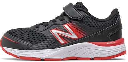 (Preschool) New Balance ' 680v6 Black/Red YA680LB6 (Preschool) New Balance ' 680v6 Black/Red YA680LB6