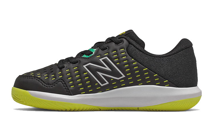 (Preschool) New Balance 696 'Black Yellow Silver' KC696TB4