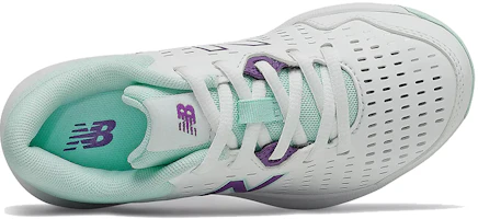 Lookbook (Preschool) New Balance 696 V4 'White Green' KC696SG4