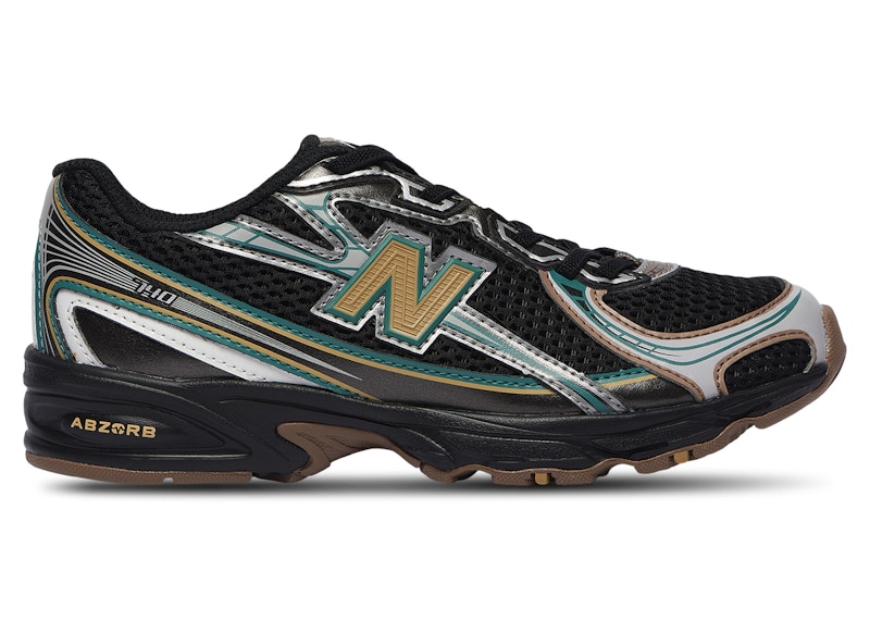 Buy (PS) New Balance 740 綁帶 黑灰橄欖綠運動鞋 PZ740GO