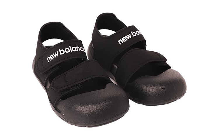 Lookbook 兒童 New Balance 防滑耐磨減震兒童涼鞋 黑