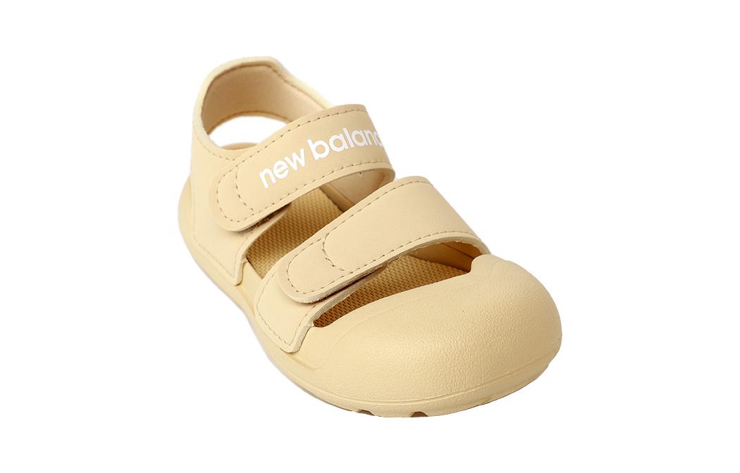 Lookbook 中童 New Balance 沙灘 防滑耐磨兒童涼鞋 米色