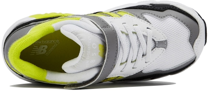 中童 New Balance NB 850 魔術貼 低幫 兒童跑步鞋 白黃 Lookbook 中童 New Balance NB 850 魔術貼 低幫 兒童跑步鞋 白黃