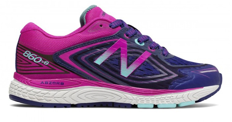兒童 New Balance 860 v8 舒適透氣 休閒跑步鞋 藍紫漸變 Order 兒童 New Balance 860 v8 舒適透氣 休閒跑步鞋 藍紫漸變