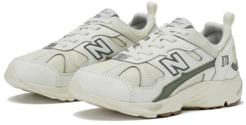 中童 New Balance NB 878 減震防滑耐磨 低筒 跑步鞋 米白色 Order 中童 New Balance NB 878 減震防滑耐磨 低筒 跑步鞋 米白色