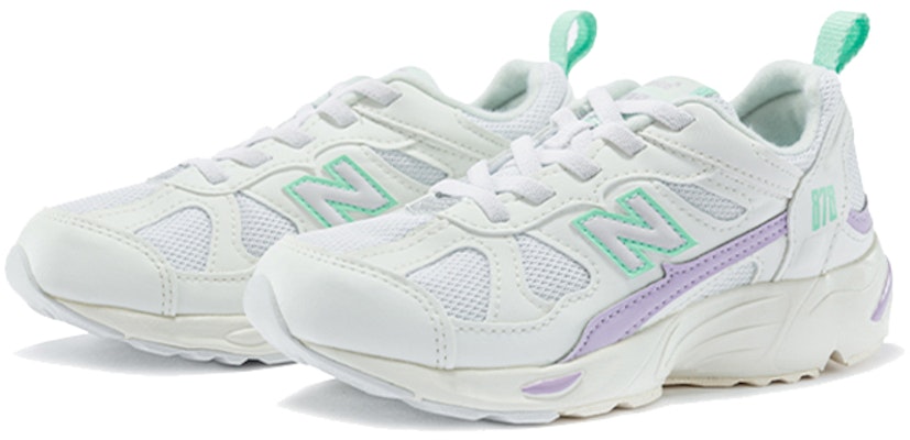 (PS) New Balance 878 'Putih Ungu Hijau' PV878KOA Lookbook (PS) New Balance 878 'Putih Ungu Hijau' PV878KOA