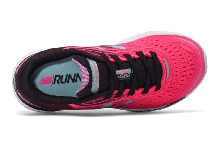 Lookbook 兒童 New Balance 880 v7 輕盈透氣悠閒跑步鞋 桃紅色