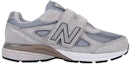 Order (PS) New Balance 990 Rendah 'Kelabu Velcro' KV990GLP