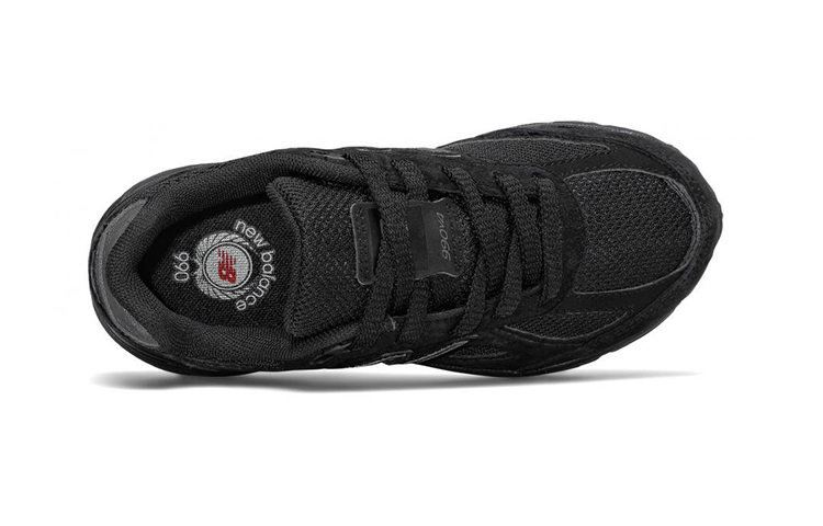 Lookbook 中童 New Balance 990 v4 黑色