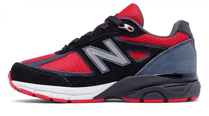 (Preschool) New Balance 990 v4 'Black Red' KJ990K1P Buy (Preschool) New Balance 990 v4 'Black Red' KJ990K1P