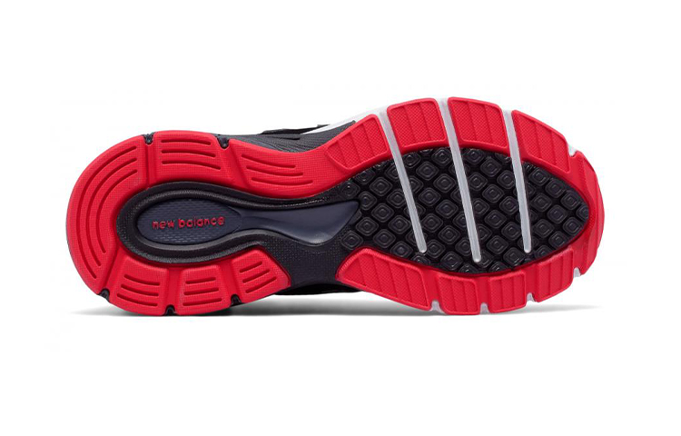 Shop 兒童 New Balance 990 v4 黑紅色