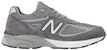 (PS) New Balance 990 v4 'Kelabu Terang' KL990L2P
