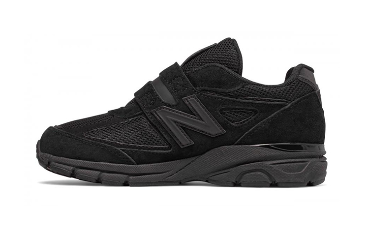 (Preschool) New Balance 990 V4 'Triple Black' KV990TBP