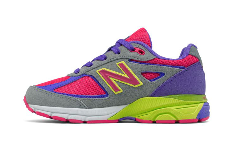 (Preschool) New Balance 990v4 'Grey Purple' KJ990K2P