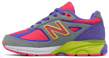 (Preschool) New Balance 990v4 'Grey Purple' KJ990K2P (Preschool) New Balance 990v4 'Grey Purple' KJ990K2P