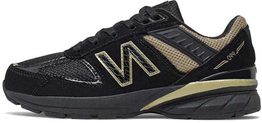 (Preschool) New Balance 990v5 'Black Gold' GC990BHM Buy (Preschool) New Balance 990v5 'Black Gold' GC990BHM