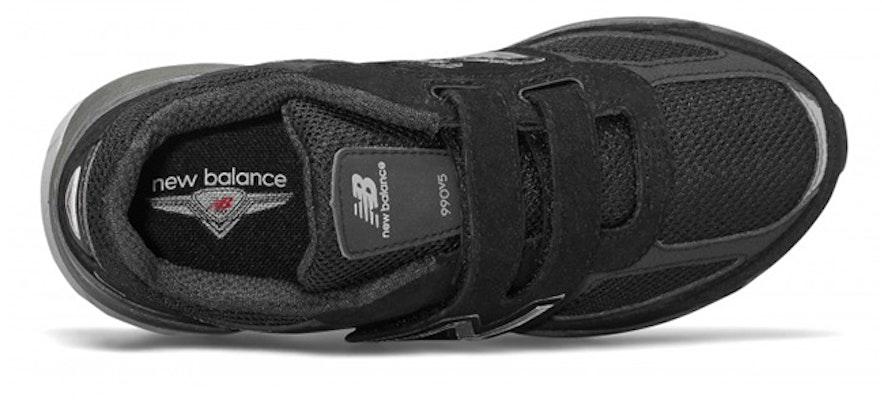 (PS) New Balance 990v5 Hook and Loop 'Negro' PV990BK5 Lookbook (PS) New Balance 990v5 Hook and Loop 'Negro' PV990BK5