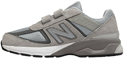 (Preschool) New Balance 990v5 Hook and Loop 'Grey' PV990GL5 (Preschool) New Balance 990v5 Hook and Loop 'Grey' PV990GL5