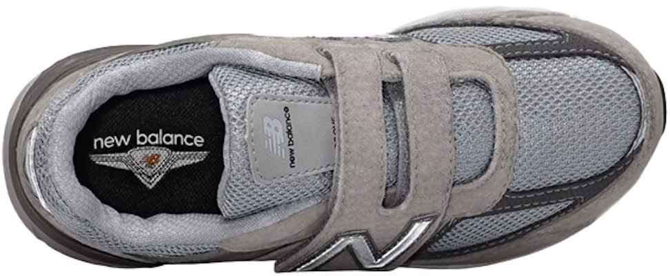 (Preschool) New Balance 990v5 Hook and Loop 'Grey' PV990GL5 Lookbook (Preschool) New Balance 990v5 Hook and Loop 'Grey' PV990GL5