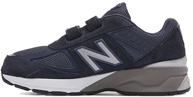 (Preschool) New Balance 990v5 Hook and Loop 'Navy' PV990NV5 (Preschool) New Balance 990v5 Hook and Loop 'Navy' PV990NV5
