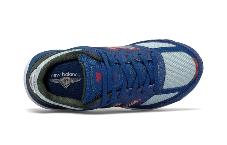 Lookbook (PS) New Balance 990v5 Anak Kecil 'Andromeda Biru' PC990NC5