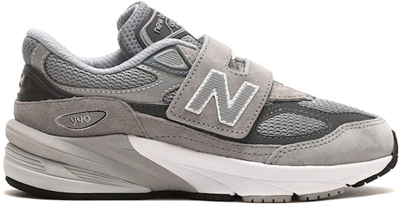 (PS) New Balance 990v6 Hook & Loop 'Castlerock' Lelaki & Wanita PV990GL6 Order (PS) New Balance 990v6 Hook & Loop 'Castlerock' Lelaki & Wanita PV990GL6