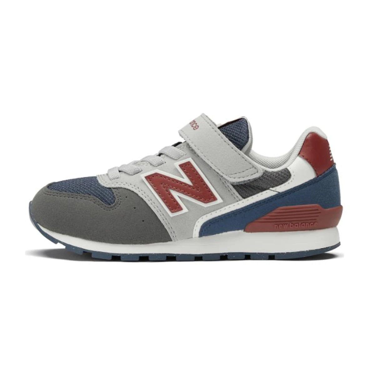 Buy (Preschool) New Balance 996 V3 'Grey Navy Red' YV996MD3
