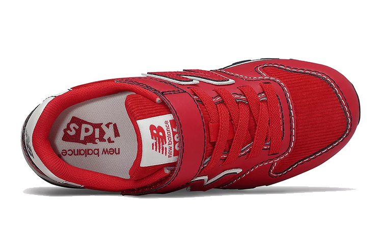 Lookbook (PS) 뉴발란스 996 레드 (New Balance 996 Red) YV996BA